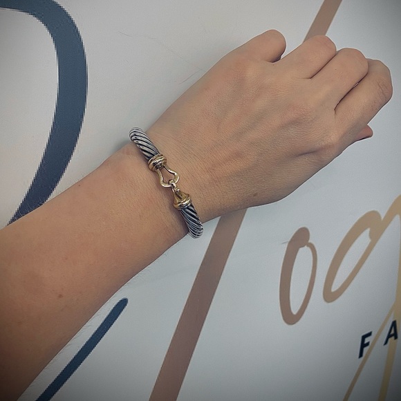 David Yurman Cable Classic Buckle Bracelet, 7mm - Picture 16 of 16